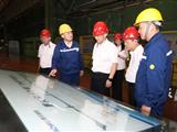 广安市人大常委会张力主任一行调研重庆钢铁